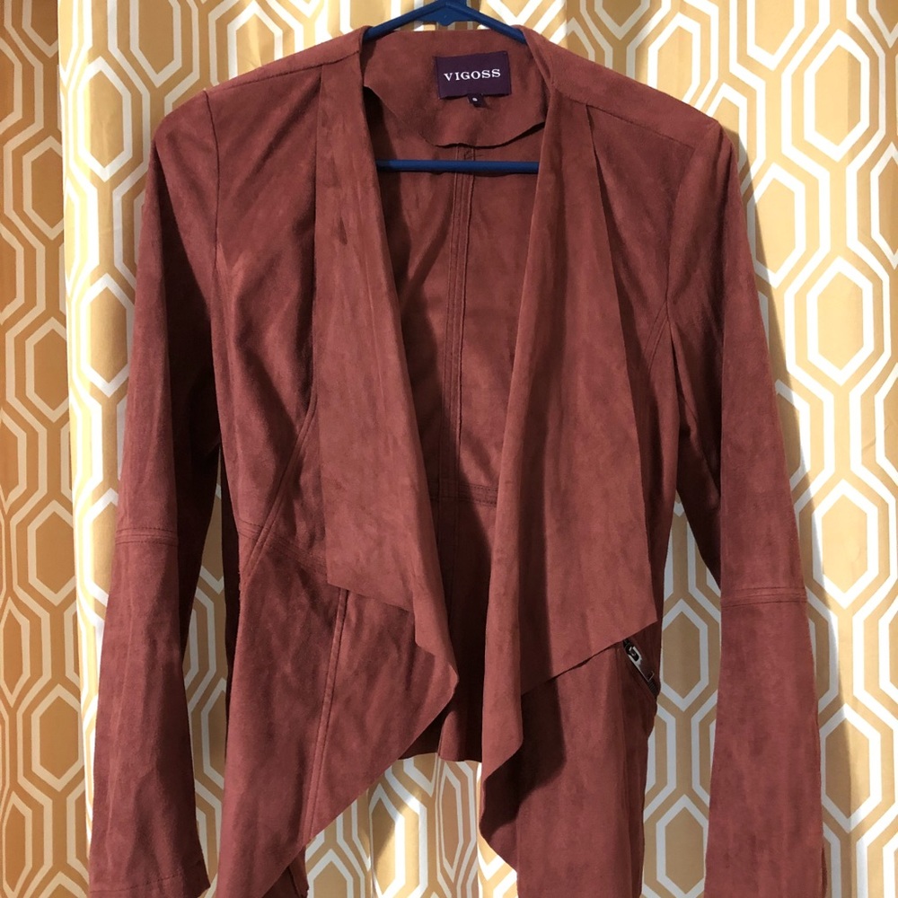 Like new Vigoss suede jacket